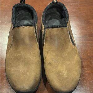 Men's Brown Slip-On Shoes